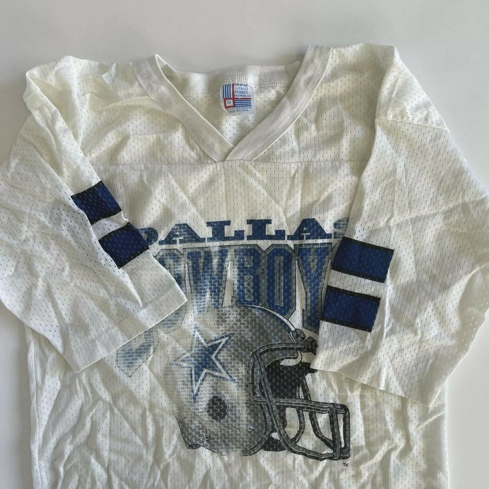 VTG Dallas Cowboys NFL Football Jersey Shirt Made in USA by Garin, Inc